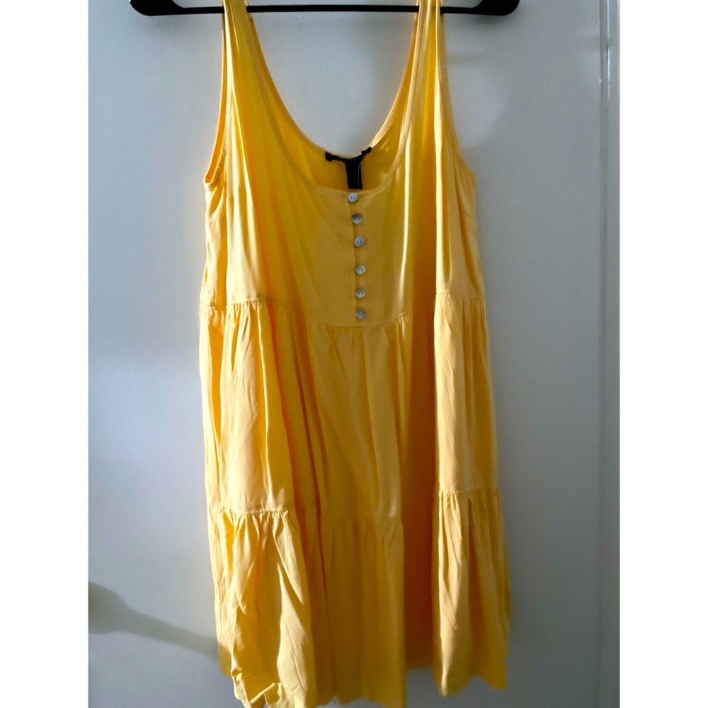 Yellow sun dress